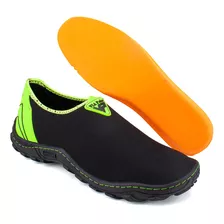 Sapatilha Nautica De Neoprene Com Palmilha Em Gel 