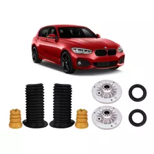 2 Kit Coxim Batente Coifa Dianteiro Bmw 116i 2013 2014 2015