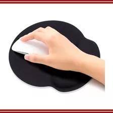 Mousepad Apoio Punho Almofada Proteção Ergonomico Gel Cor Preto