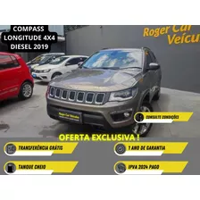 Jeep Compass Longitude 2.0 4x4 Dies. 16v Aut. 2019/2019