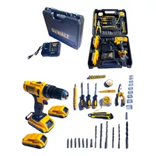 Taladro Inalámbrico Dewalt 24v Percutor Full Accesorios