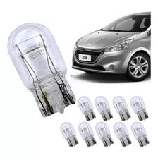 Kit 10 Lampada Luz Diurna Drl Peugeot 208 2013 A 2016