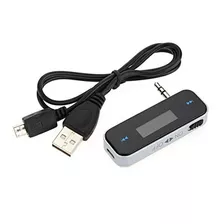 Transmissor De Fm Portátil Para Celular Notbook Pc Áudio Tv