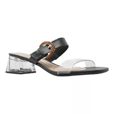 Sandalias Negras Casuales Zapatos Mujer Beira Rio 8468103