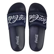 Chinela Coca-cola Knit Hombre Navy/navy