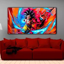 A Kit De Pintura De Diamantes 5d Dragon Ball Gt -goku Ssj 4