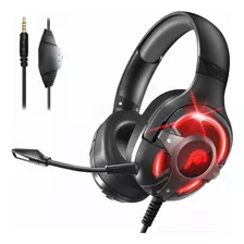 Fosmon Auriculares Para Juegos Con Micrófono Desmontable, (c