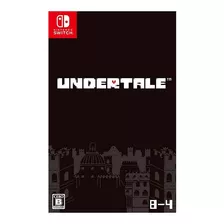 Undertale Nintendo Switch Jp