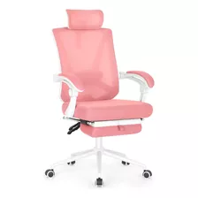 Silla De Oficina Ergonómica Con Reposapiés Y Soporte Lumbar