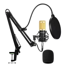 Kit Microfono Condenser Profesional Estudio Stream Podcast