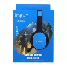 Fone De Ouvido Para Jogos Cor Preto