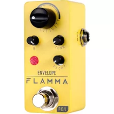 Pedal De Efectos Flamma, P/ Guitarra, 3 En 1, Amarillo Claro