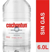 Agua Mineral S Gas Cachantun 6 Lt(1uni)super