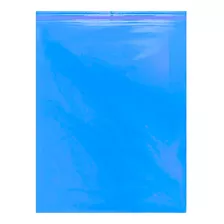Saco Fecho Hermético Azul N04 8,5x12cm 9 Micras 100und