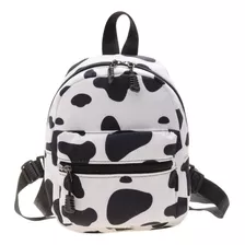 Mochila Mini Cute Kawaii Vaca Bolsa Animal Print Vaquita Linda 