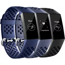 Mallas De Reloj Fitbit Charge 3 (xam)