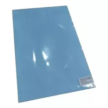 50 Folhas De Papel Sublimático A4 100g X-full Fundo Azul