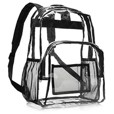 Mochila Escolar Basics, Transparente