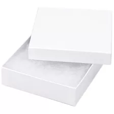 Cajas De Joyería - Blanco - 3,5 X 3,5 X 7-8 Pulgadas - 6 Pie