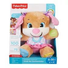 Irmã Do Cachorrinho Pelúcia Aprender E Brincar Fisher-price