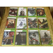 Lote Juegos De Xbox 360 Seminuevos Favor De Leer Descripción