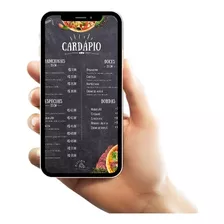 Cardápio Digital Online + Qr Code