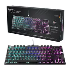 Teclado Mecánico Roccat Vulcan Tkl Aimo Rgb Laaca Color Del Teclado Negro