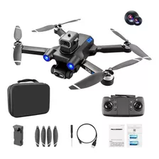 Drone Profesional Gps Sensor Obstáculos Cámara Hd S136 Mini Color Negro