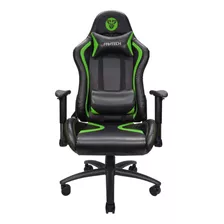 Silla Gamer Fantech Cg181 Alpha Green Edition Reclinable 