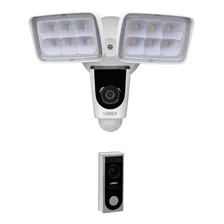 Lorex V261lcd-e 1080p Outdoor Wi-fi Floodlight Camera With 1