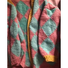 Cardigan Tejido Con Lana Hipoalérgica