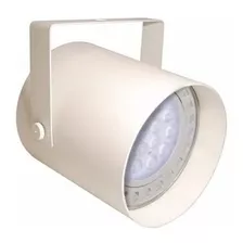 Spot Cabezal Blanco Orientable Con Lámpara Ar111 12w Cálida