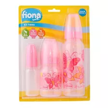 Kit Fases Fiona Desenhos Com 3 - Rosa