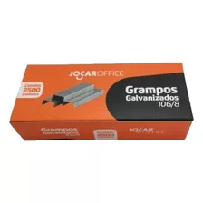 Grampo 106/8 Aço Galvanizado Caixa Com 2500 Unidades