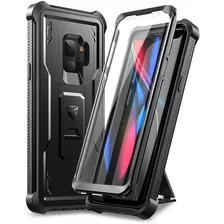 Funda Para Samsung Galaxy S9, Negro/resistente/soporte