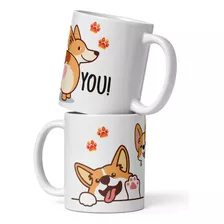 Caneca Meu Corgi Melhor Cachorro Dog De Porcelana 