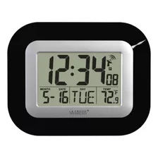 La Crosse Technology, Reloj De Pared Digital Atómico Wt-8005