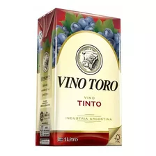 Pack X 24 Unid. Vino Tetra Tinto 1 Lt Toro Vinos En Tetra