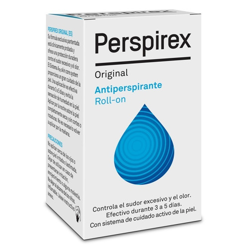 Antitranspirante Roll On Perspirex Original 20 ml