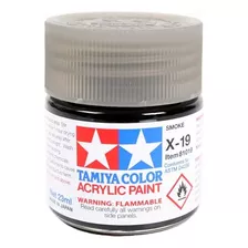 Tinta Acrílica X-19 Fumaça (23 Ml) - Tamiya 81019