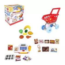 Caixa Registradora Infantil Com Carrinho Compras Toys Toys