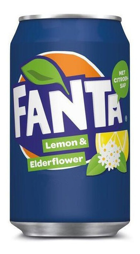 Kit Fanta Lemon E Elderflower 330ml 4 Unidades