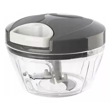 Triturador Processador Manual Alimentos Inox Grande 500ml