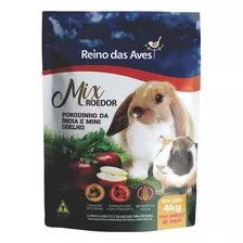 Kit 10 Ração Porquinho Da Índia & Mini Coelho 500g