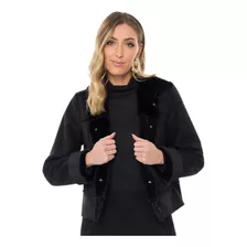 Casaco Feminino Forrado Moda Inverno Lançamento