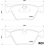 Balatas Disco  Trasera Para Bmw 330ci   2004