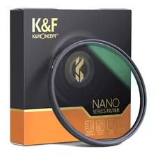 Filtro K&f Concept 52mm Polarizado Nano Series 