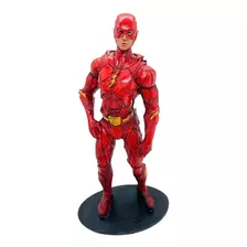 Boneco Flash Liga Colecionável Estatueta Resina 