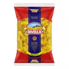 Macarrão De Sêmola Grano Duro Rigatoni 17 Divella Pacote 500g