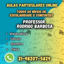 Aulas Particulares On-line 